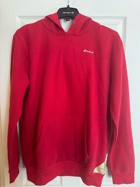 Carnival cruise line Red Pullover Hoodie with Small Chest Logo